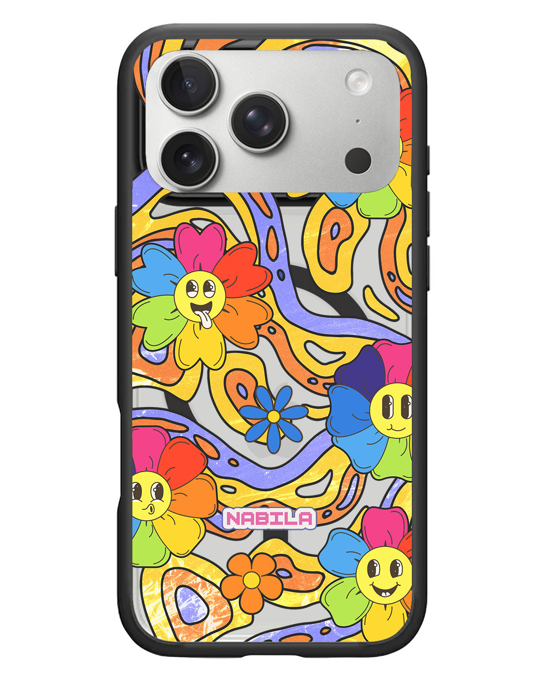 iPhone Rearguard Hybrid - Rainbow Groove