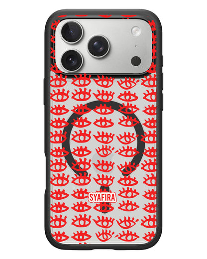 iPhone Rearguard Hybrid - Red Eye