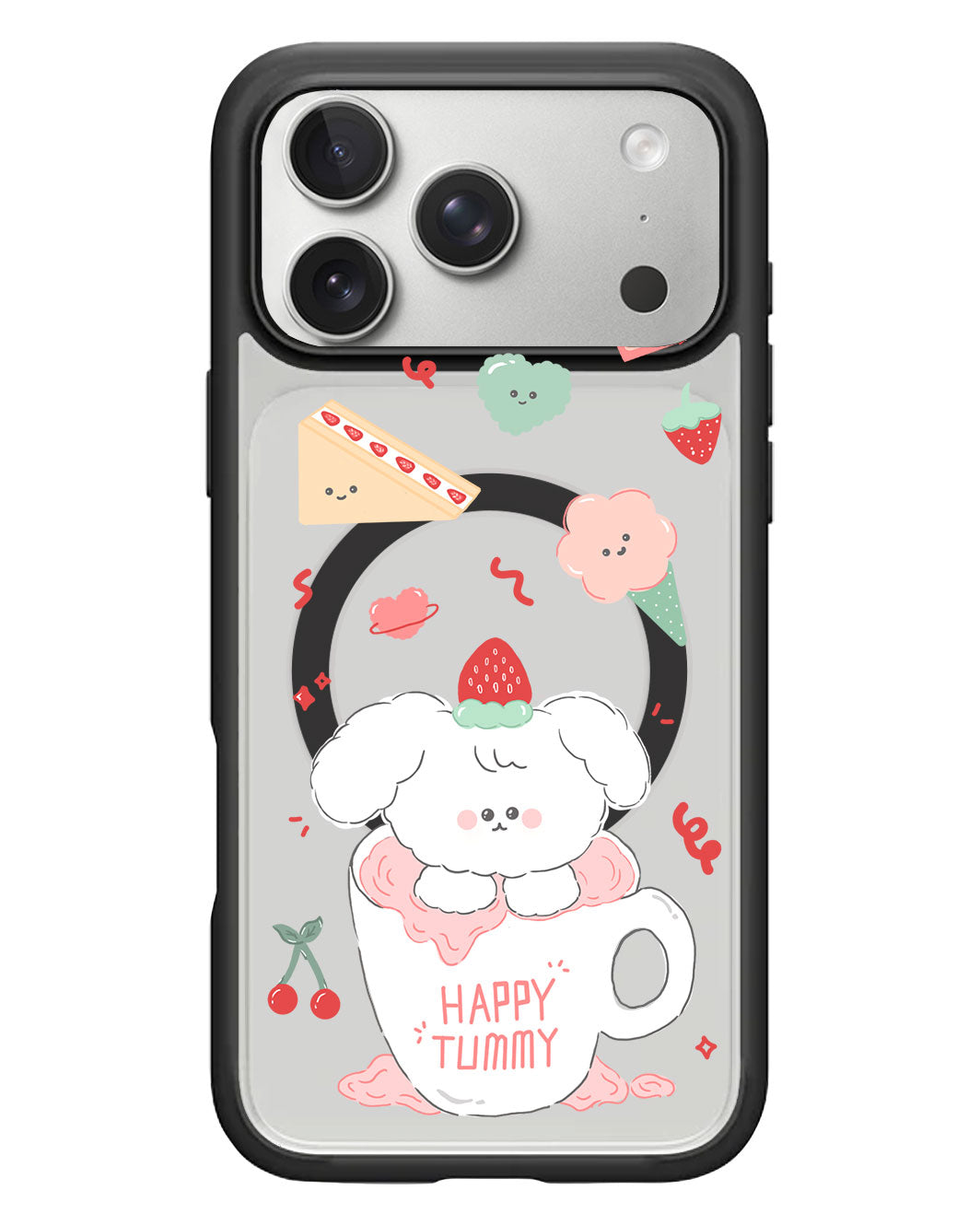 iPhone Rearguard Hybrid - Happy Tummy