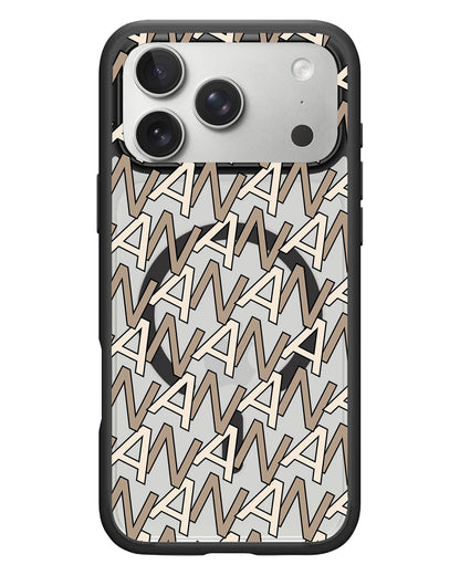 iPhone Rearguard Hybrid - CUSTOM MONOGRAM 3.0 Initial 4.0