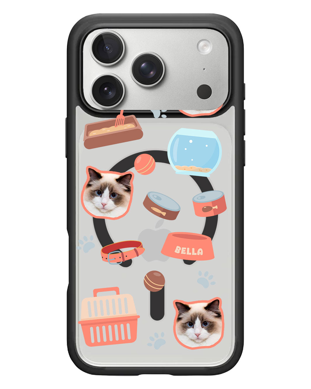 iPhone Rearguard Hybrid - Pet Grid Kitty Cozy Corner