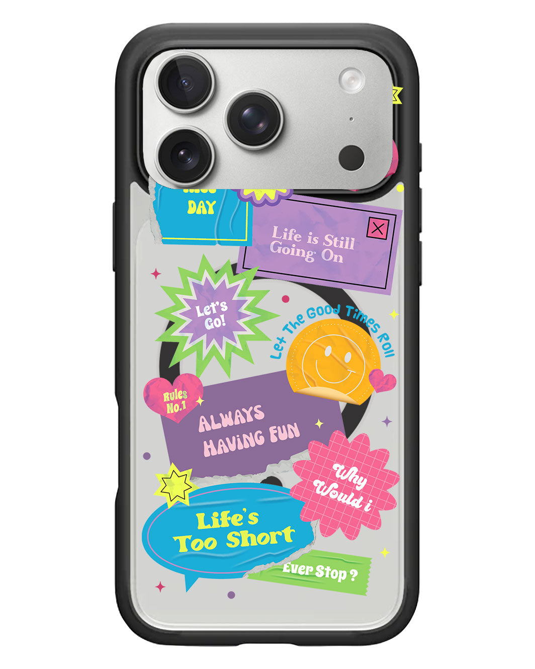 iPhone Rearguard Hybrid - Life's too Short