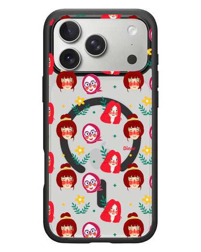 iPhone Rearguard Hybrid - Lovely Faces