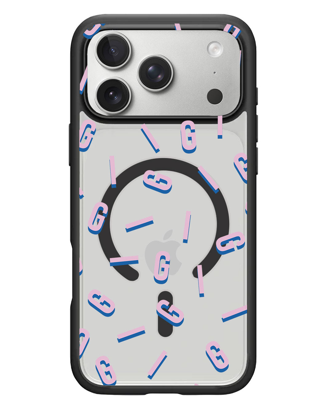 iPhone Rearguard Hybrid - CUSTOM MONOGRAM 1.0 Cotton Candy