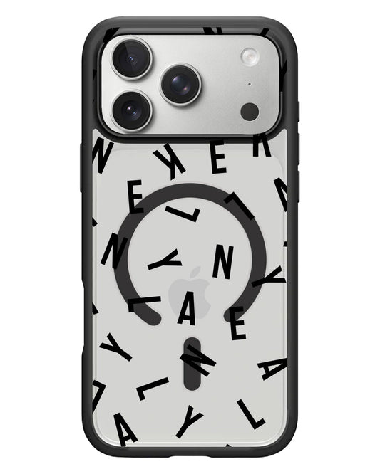 iPhone Rearguard Hybrid - CUSTOM MONOGRAM 1.0 Noir