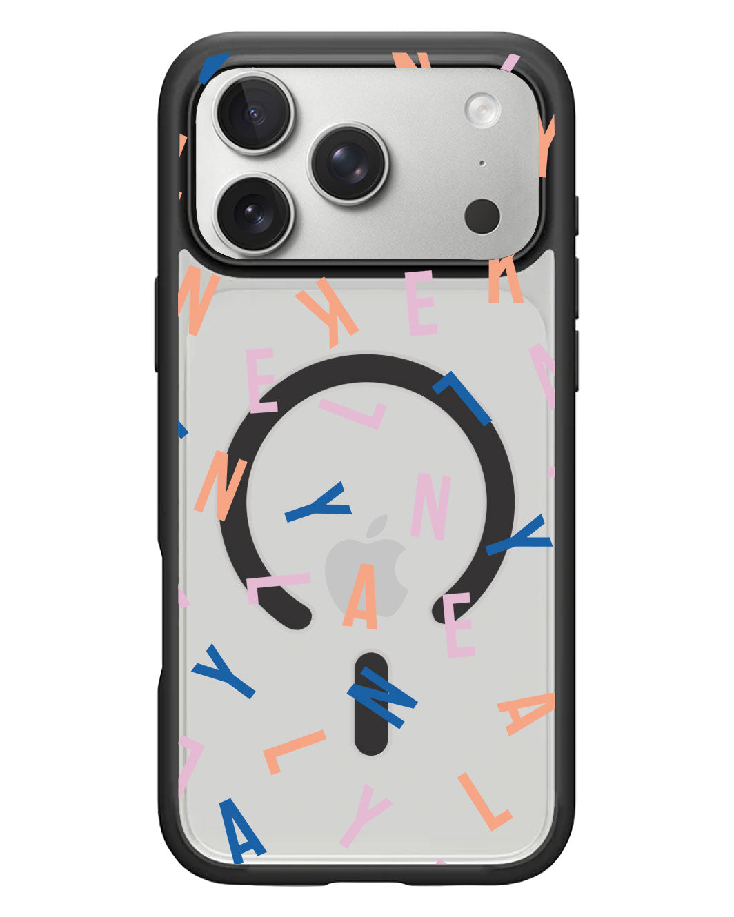 iPhone Rearguard Hybrid - CUSTOM MONOGRAM 1.0 Rainbow