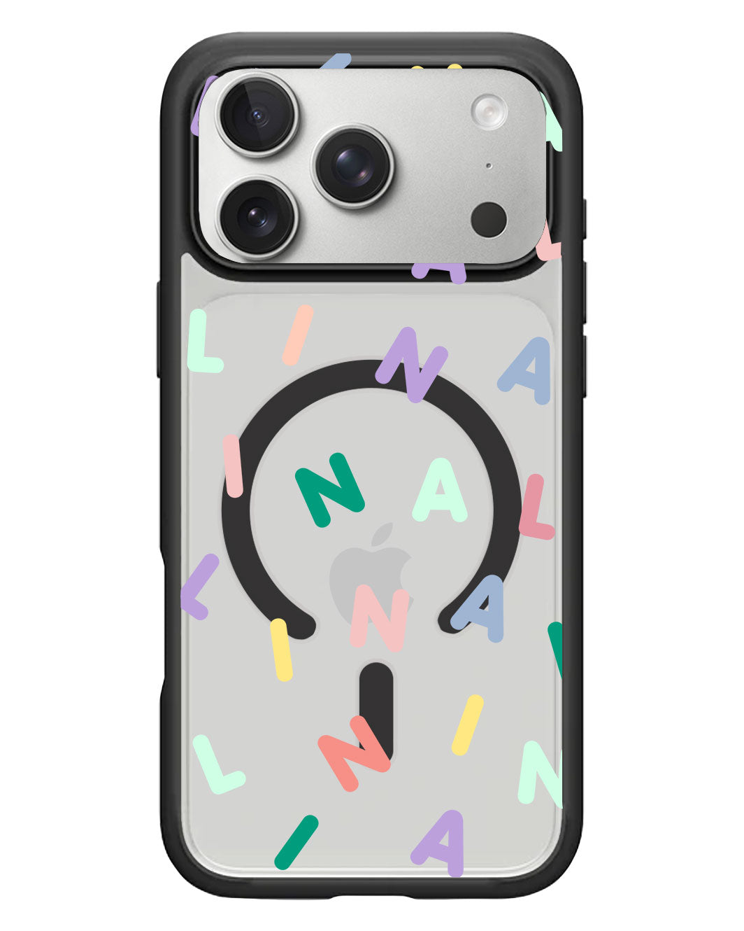 iPhone Rearguard Hybrid - CUSTOM MONOGRAM 2.0 Rainbow