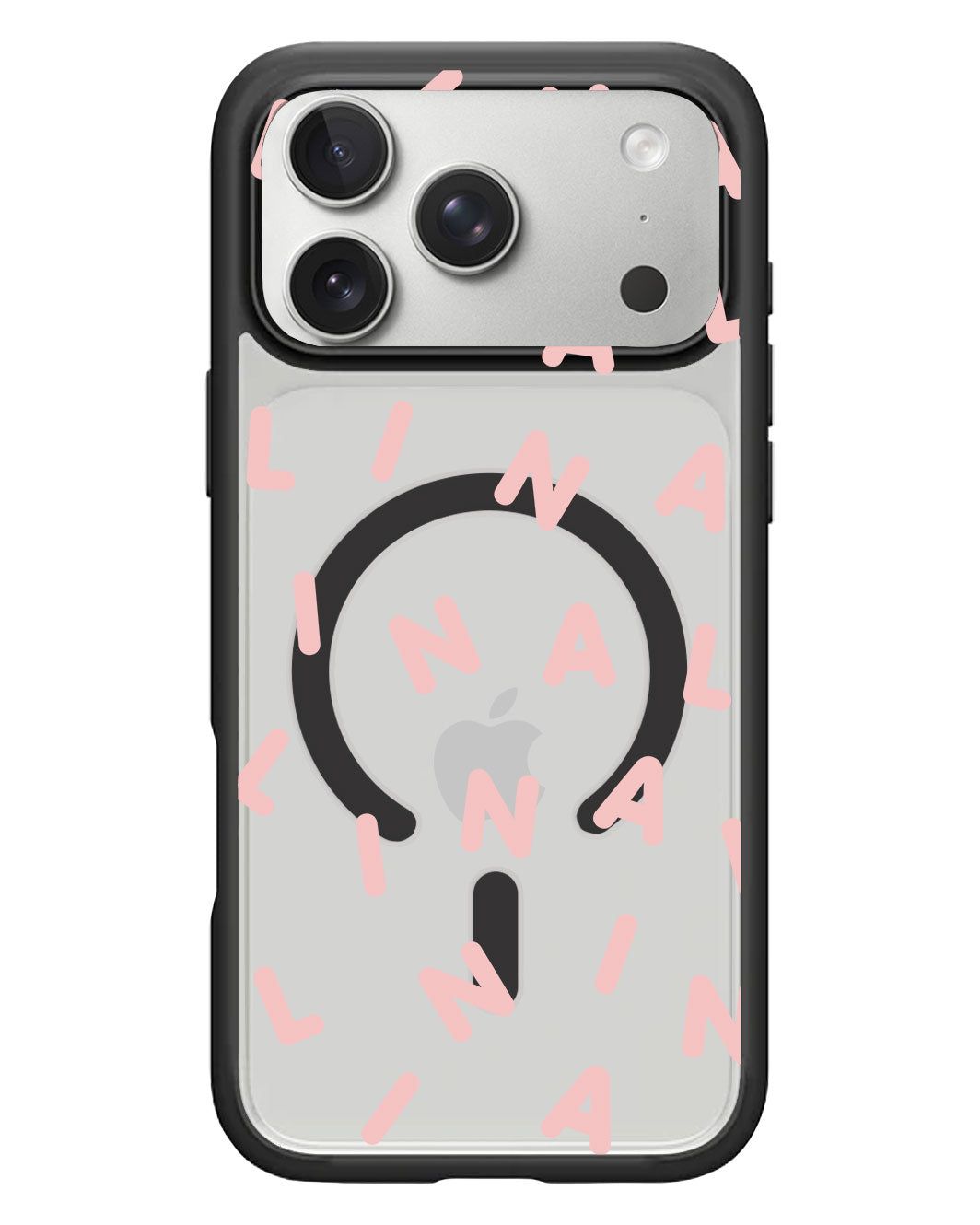 iPhone Rearguard Hybrid - CUSTOM MONOGRAM 2.0 Rosewater