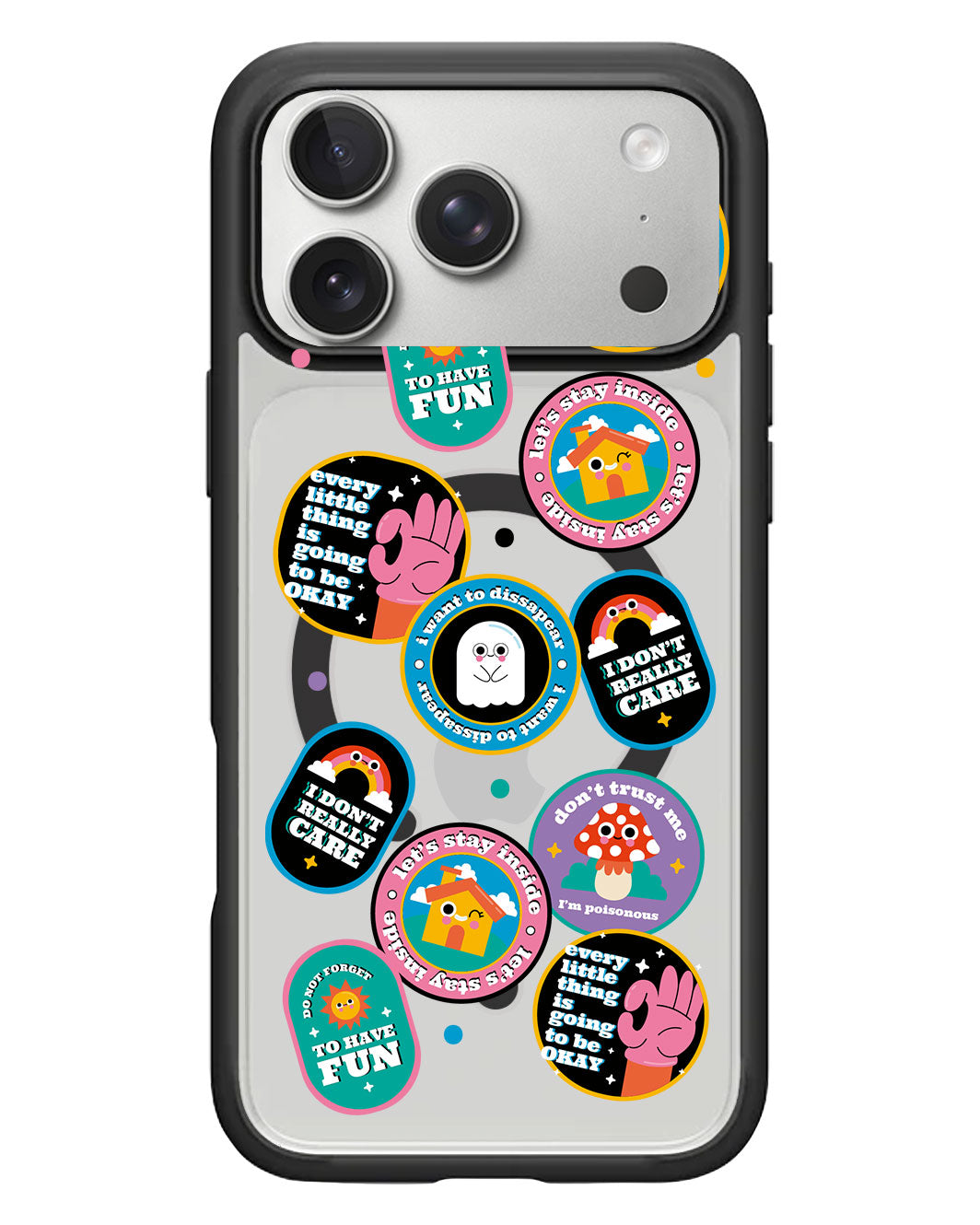 iPhone Rearguard Hybrid - Monster Sticker Pack