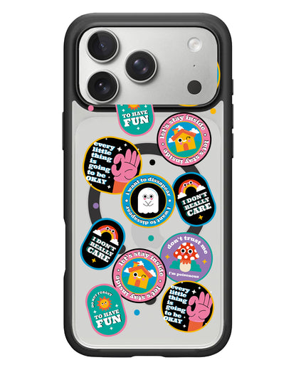 iPhone Rearguard Hybrid - Monster Sticker Pack