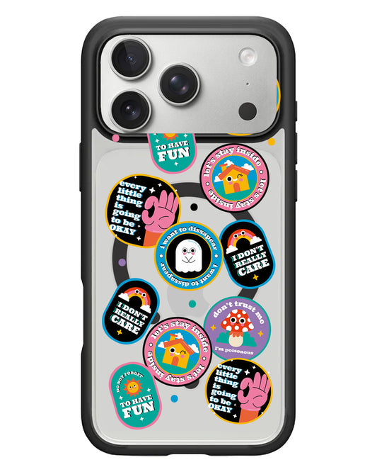 iPhone Rearguard Hybrid - Monster Sticker Pack