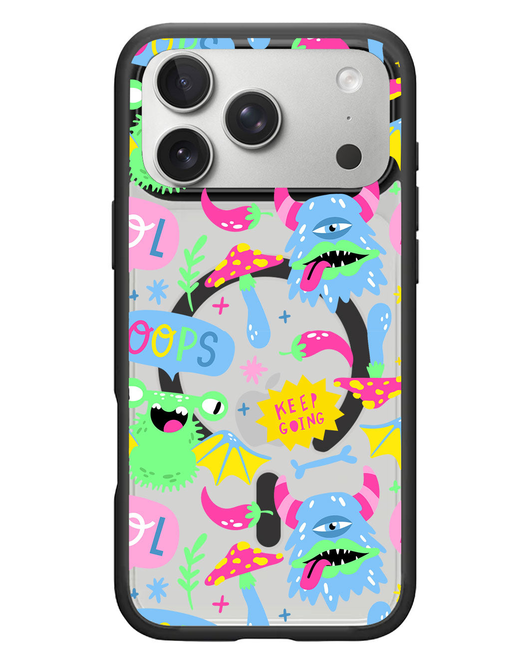 iPhone Rearguard Hybrid - Monster Say Keep Going
