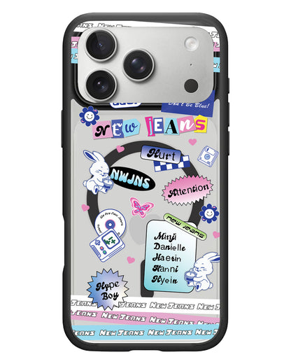 iPhone Rearguard Hybrid - NEW JEANS Sticker Pack