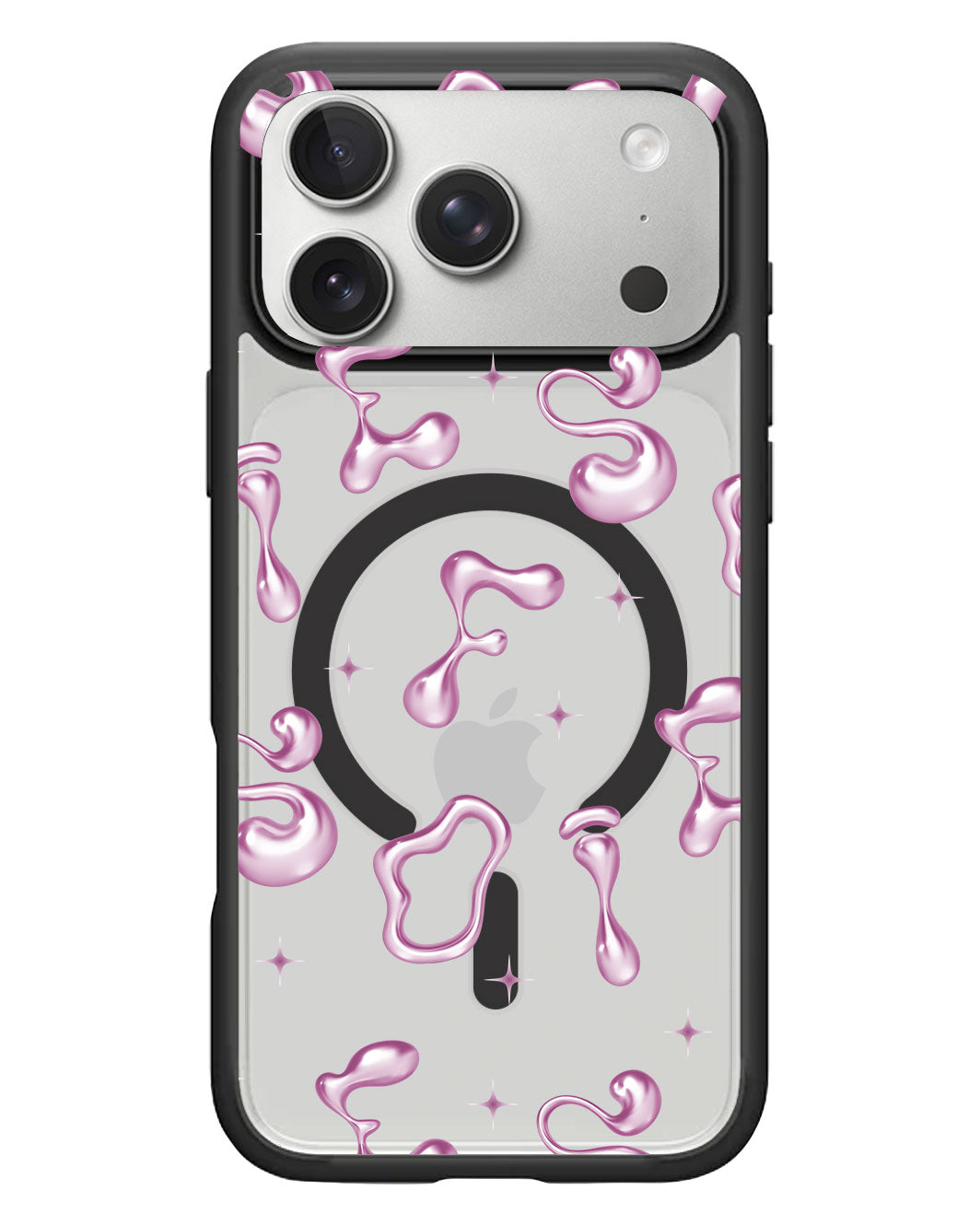 iPhone Rearguard Hybrid - CUSTOM MONOGRAM 3.0 Pink Chrome
