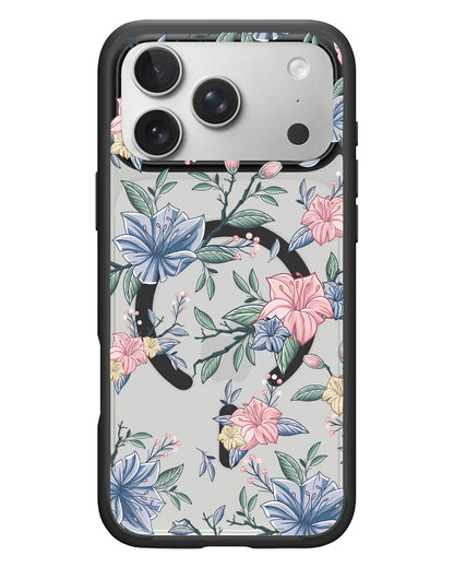 iPhone Rearguard Hybrid - Pink & Blue Florals