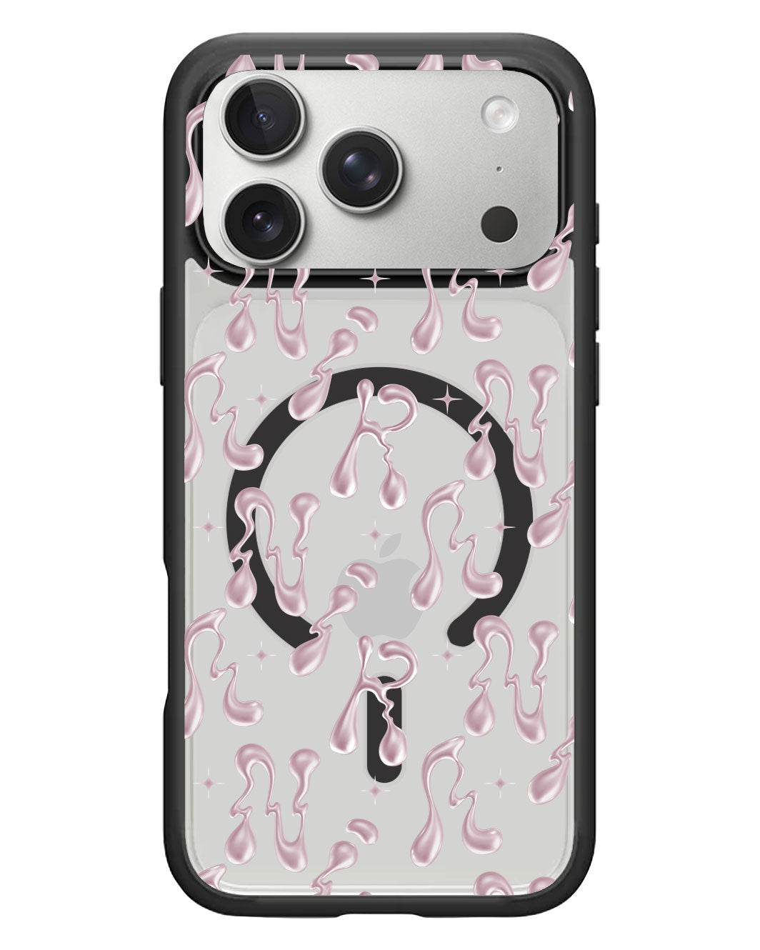 iPhone Rearguard Hybrid - Pink Chrome Monogram 2.0