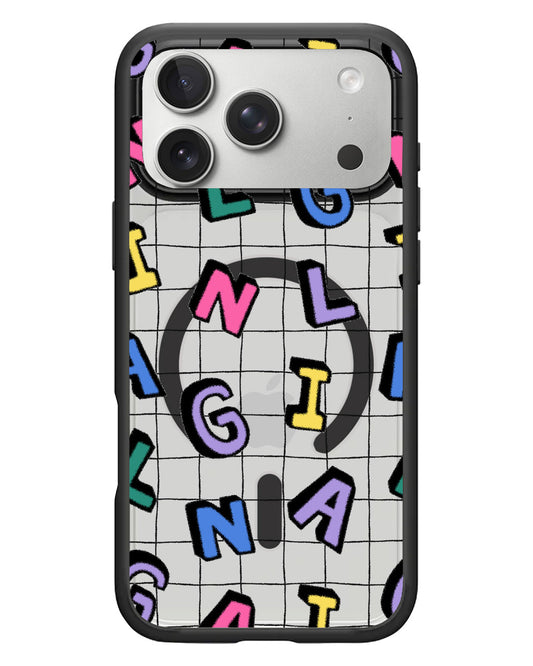 iPhone Rearguard Hybrid - CUSTOM MONOGRAM 3.0 Playful 2.0