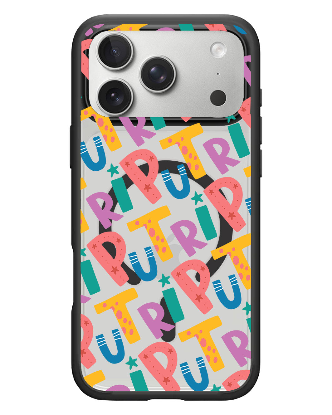iPhone Rearguard Hybrid - Playful Monogram 4.0