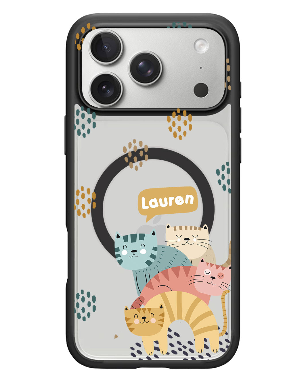 iPhone Rearguard Hybrid - Rainbow Meow 2.0