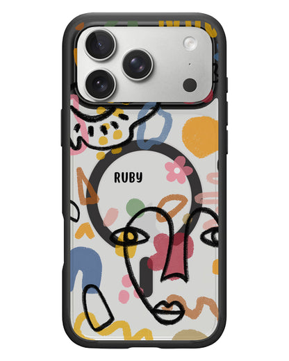 iPhone Rearguard Hybrid - Abstract 4.0