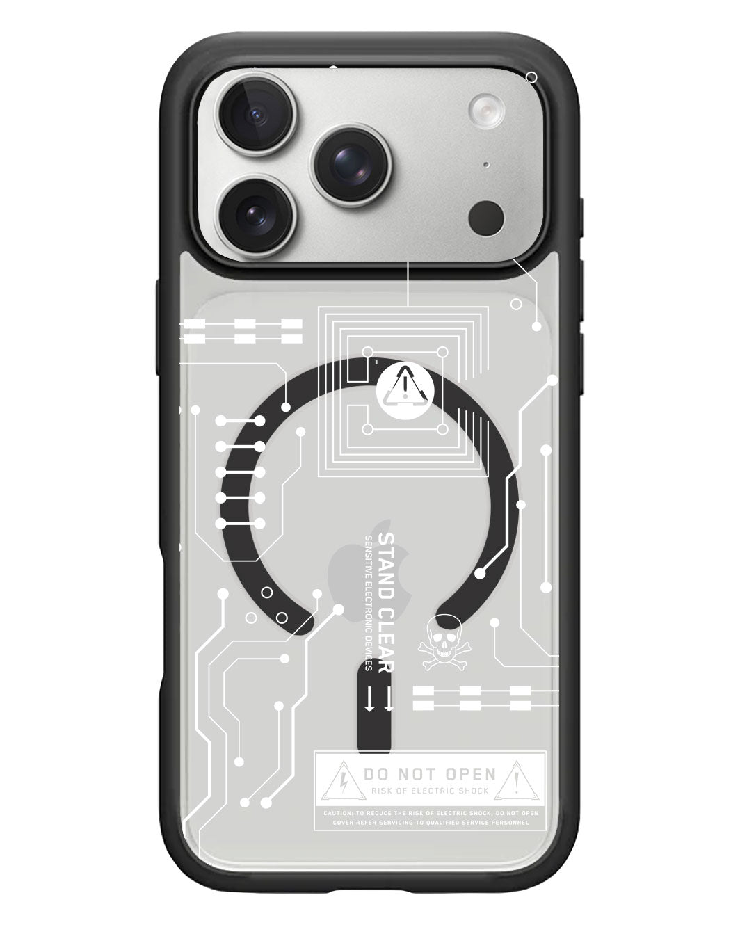 iPhone Rearguard Hybrid - Circuit White