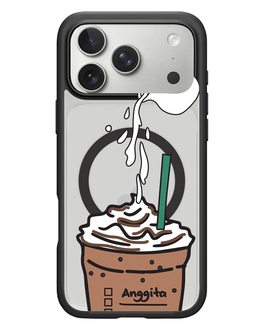 iPhone Rearguard Hybrid - Coffee Frappe