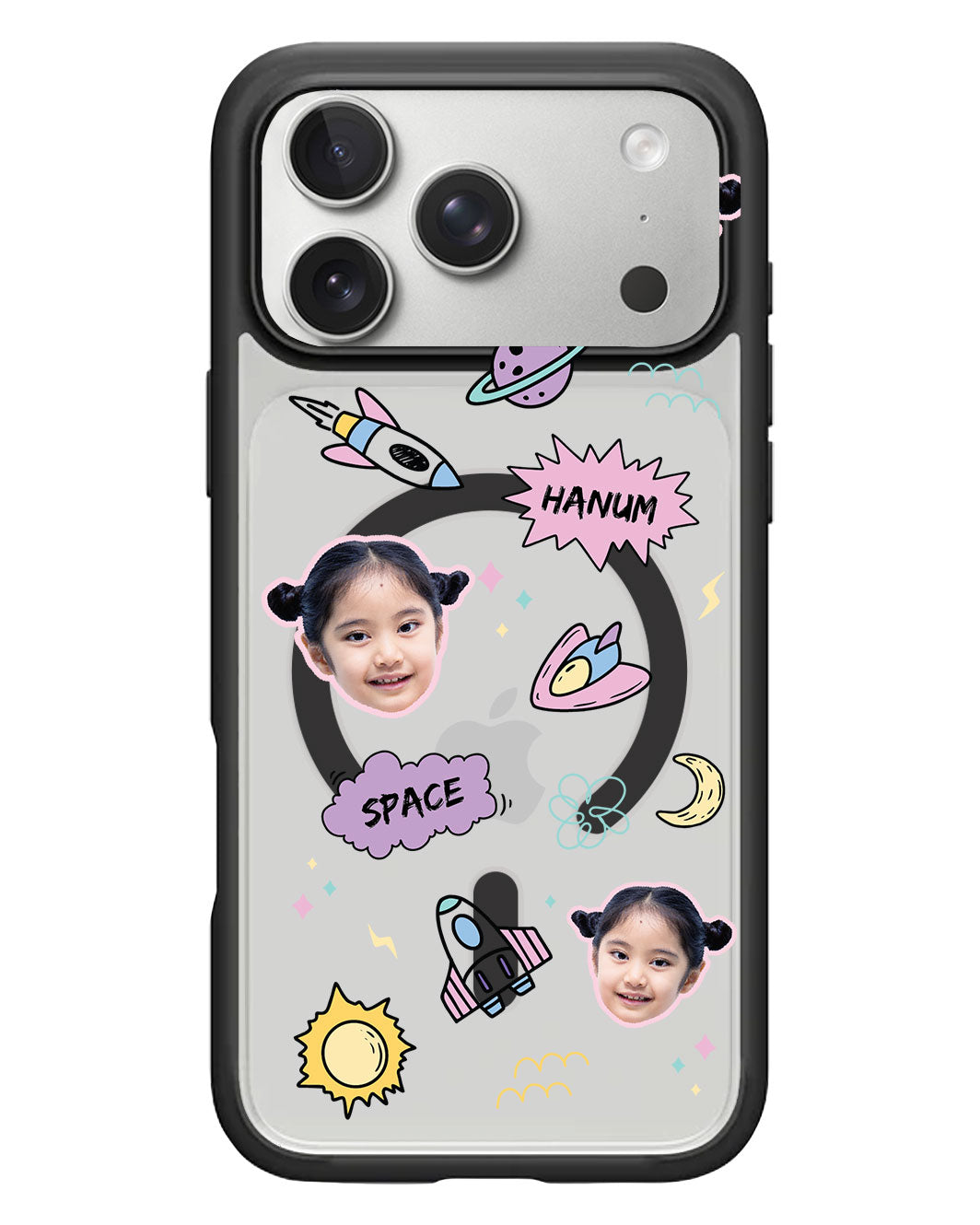 iPhone Rearguard Hybrid - Face Grid Space