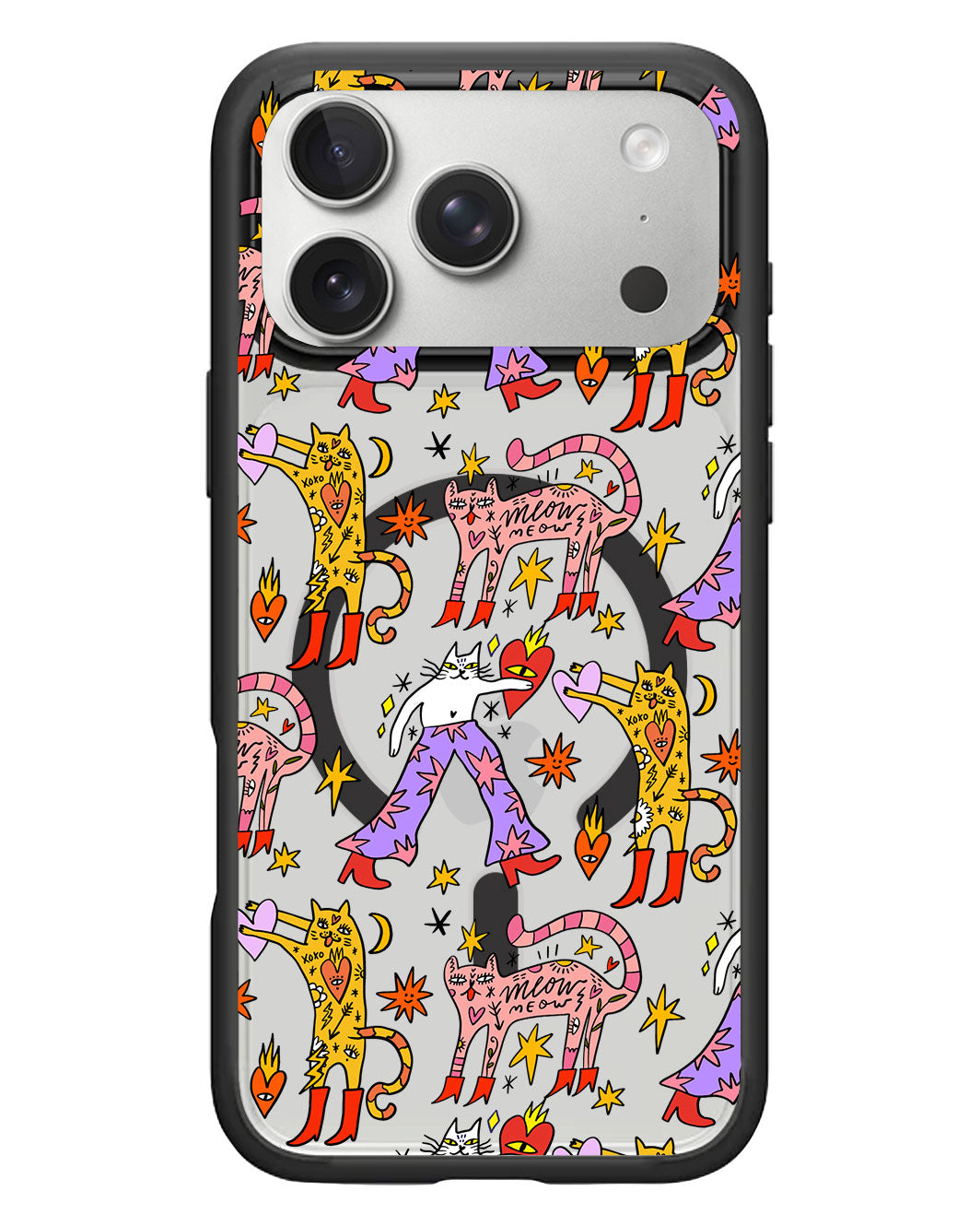 iPhone Rearguard Hybrid - Meow