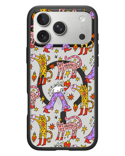 iPhone Rearguard Hybrid - Meow