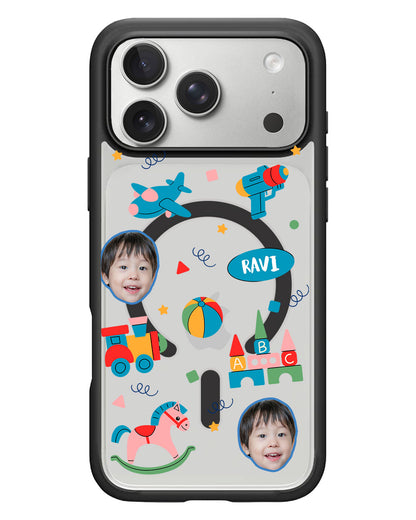 iPhone Rearguard Hybrid - Face Grid Boy's Toys