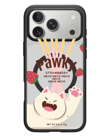 iPhone Rearguard Hybrid - Pawky Cat