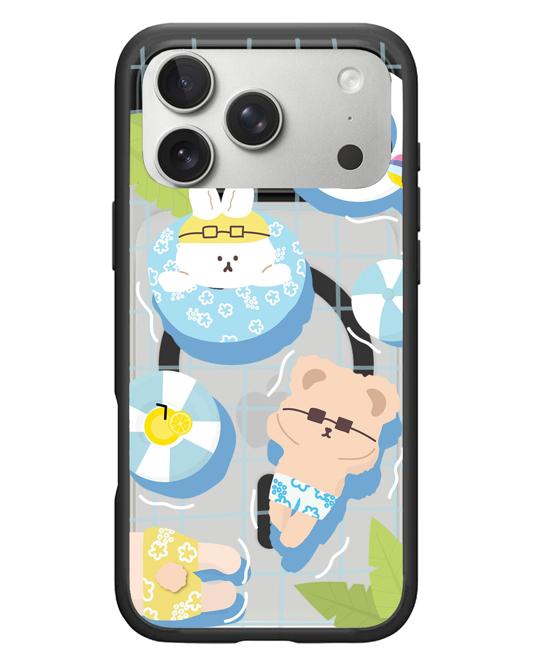 iPhone Rearguard Hybrid - Pool Party Blue