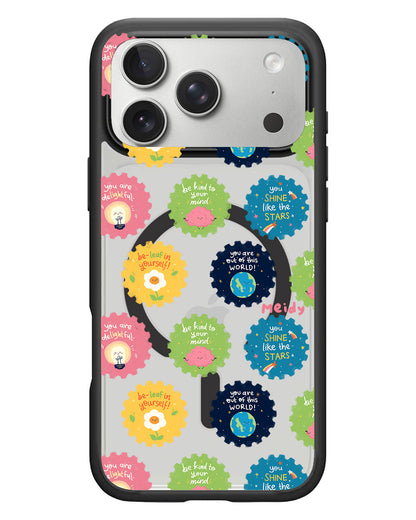 iPhone Rearguard Hybrid - Self Reminder Stamps