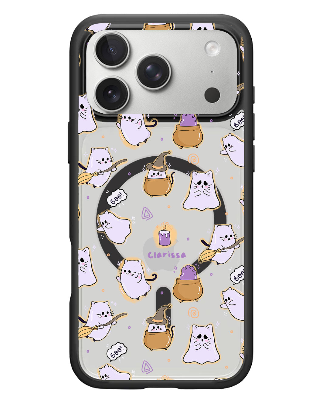 iPhone Rearguard Hybrid - Spooky Cat