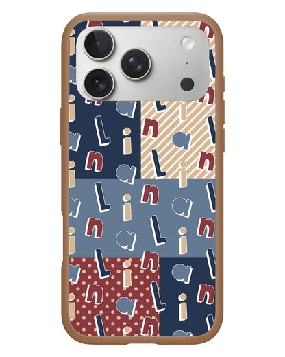 iPhone Rearguard Hybrid - CUSTOM MONOGRAM 3.0 Abstract 3.0