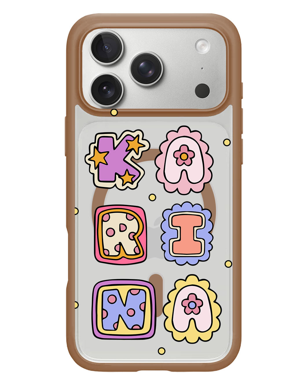 iPhone Rearguard Hybrid - Adorable Monogram 2.0