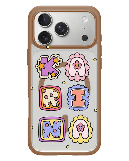 iPhone Rearguard Hybrid - Adorable Monogram 2.0