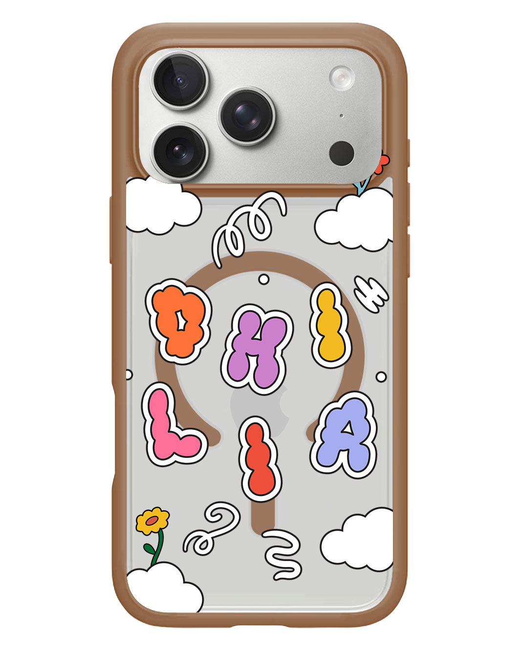 iPhone Rearguard Hybrid - Adorable Monogram 6.0