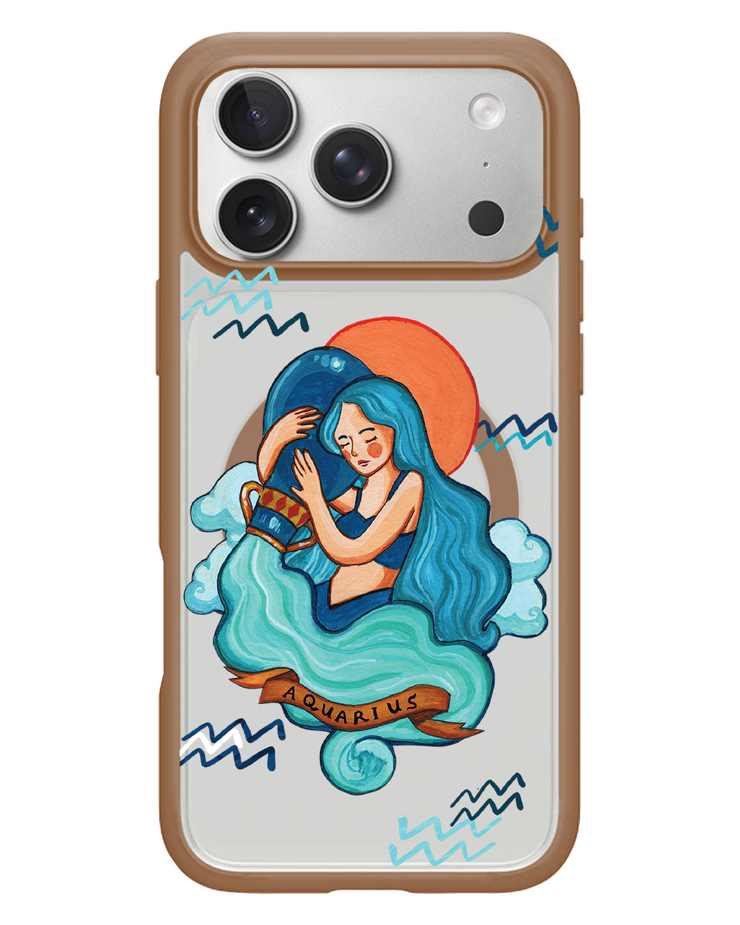 iPhone Rearguard Hybrid - Aquarius