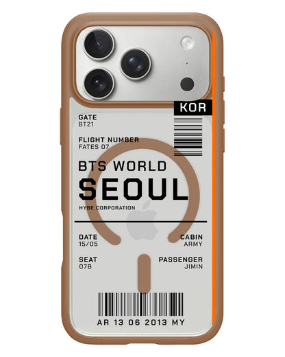 iPhone Rearguard Hybrid - BTS World Ticket
