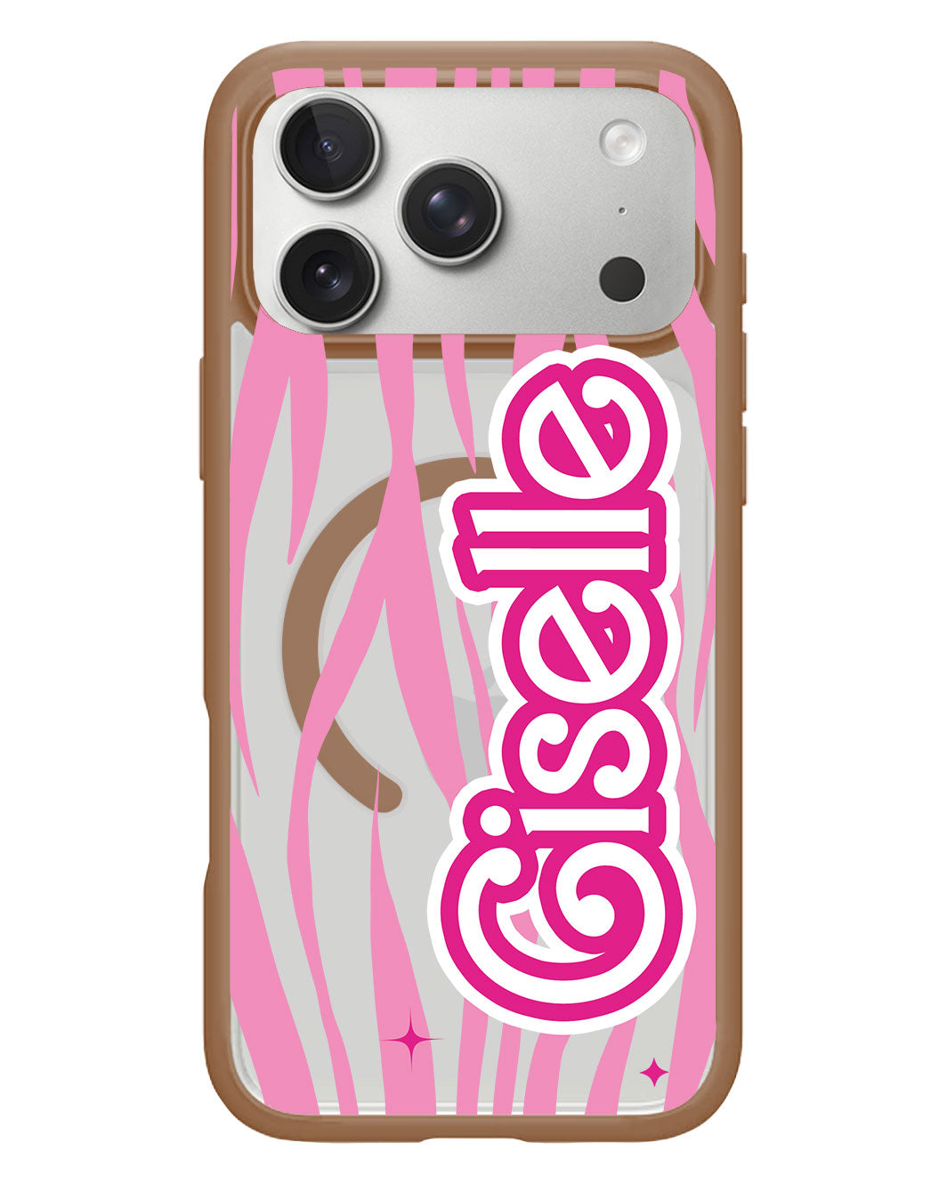 iPhone Rearguard Hybrid - Barbie Zebra Pattern