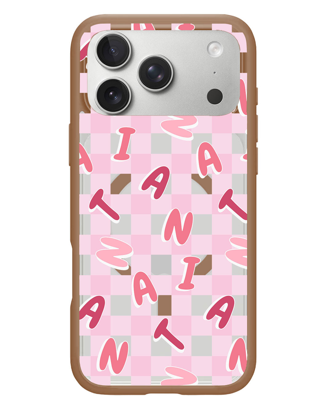 iPhone Rearguard Hybrid - CUSTOM MONOGRAM 3.0 Checkered 1.0