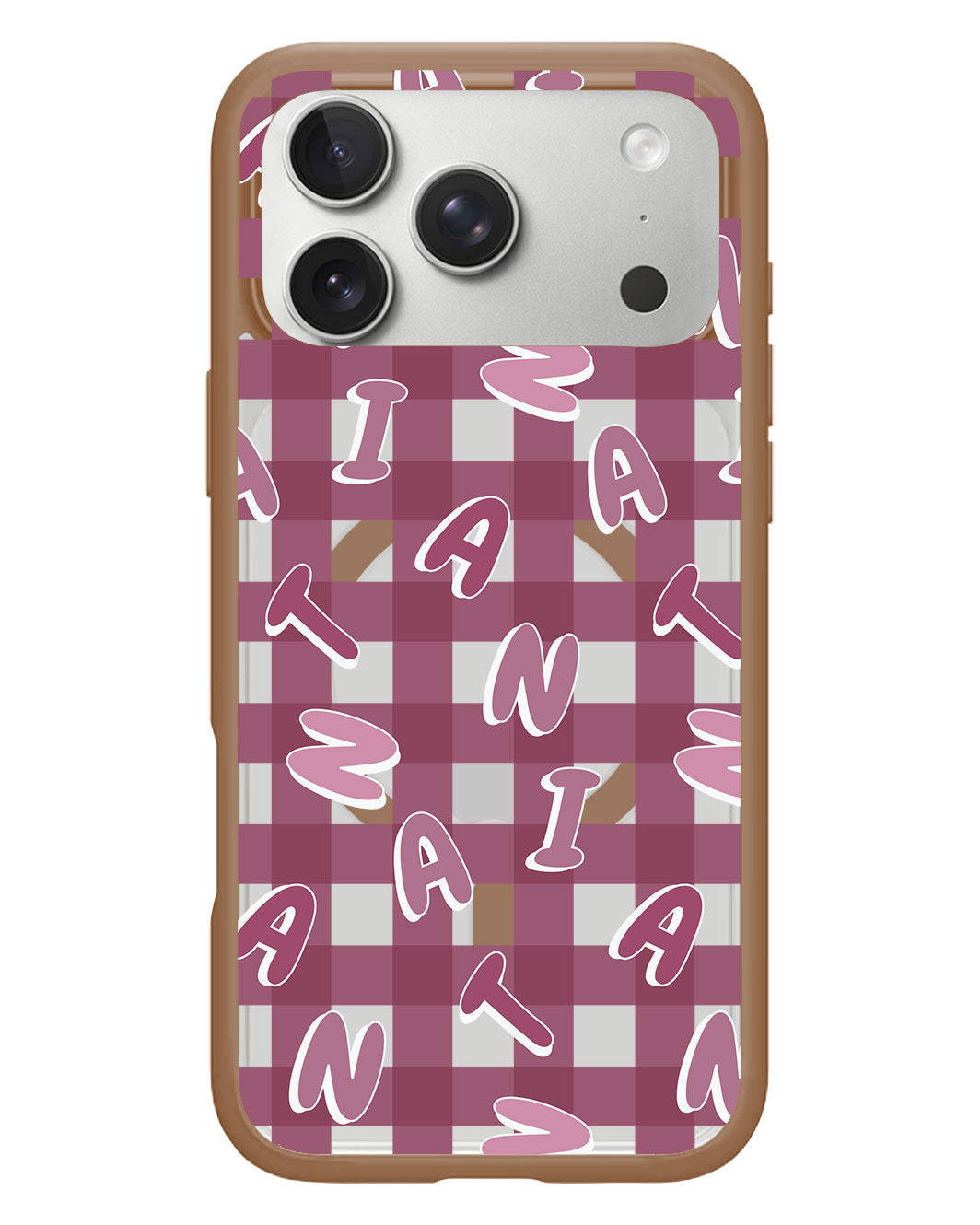 iPhone Rearguard Hybrid - CUSTOM MONOGRAM 3.0 Checkered 2.0