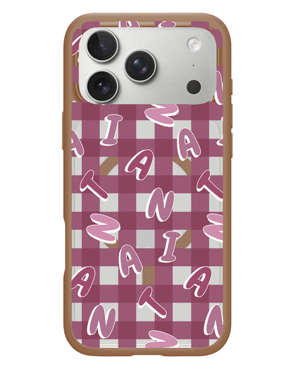 iPhone Rearguard Hybrid - CUSTOM MONOGRAM 3.0 Checkered 2.0