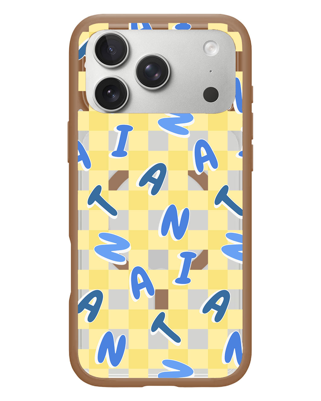 iPhone Rearguard Hybrid - CUSTOM MONOGRAM 3.0 Checkered 3.0