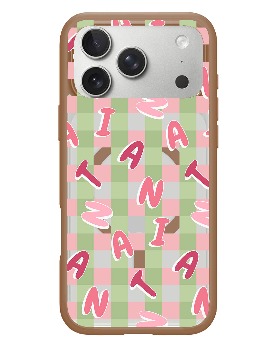 iPhone Rearguard Hybrid - CUSTOM MONOGRAM 3.0 Checkered 4.0