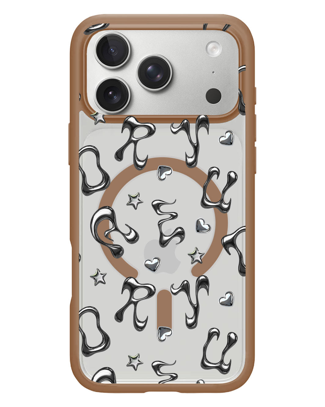 iPhone Rearguard Hybrid - Chrome Monogram 2.0