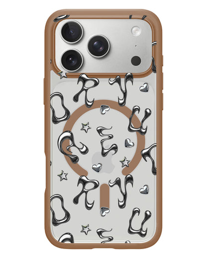 iPhone Rearguard Hybrid - Chrome Monogram 2.0