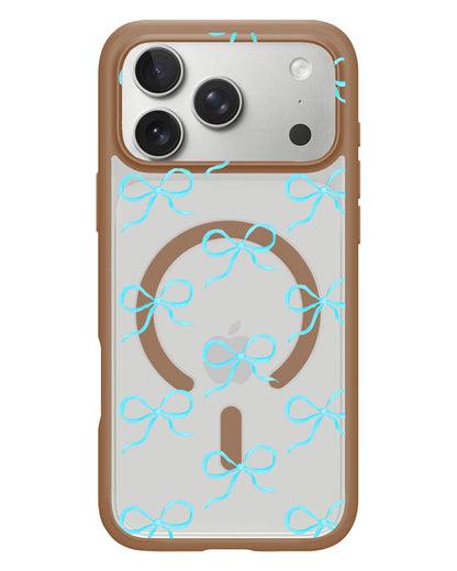 iPhone Rearguard Hybrid - Coquette Blue Bow