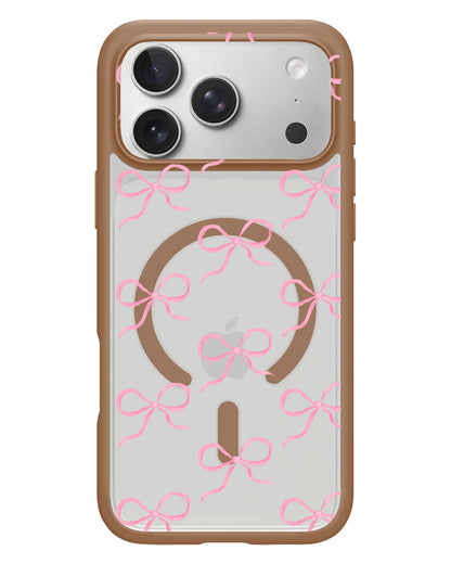 iPhone Rearguard Hybrid - Coquette Pink Bow